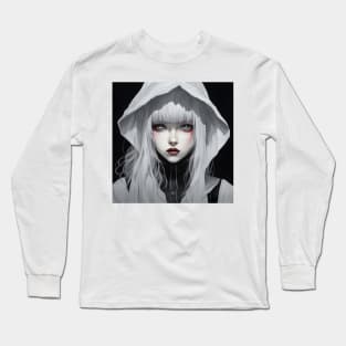 Gothic Anime Girl Long Sleeve T-Shirt